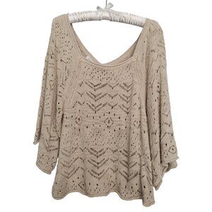 Sundance Afternoon Sunshine Pullover Crochet Top